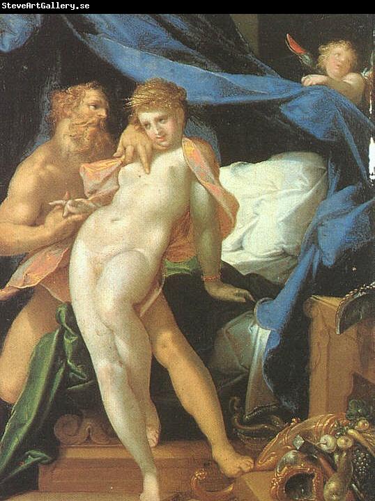 Bartholomeus Spranger Vulcan and Maia